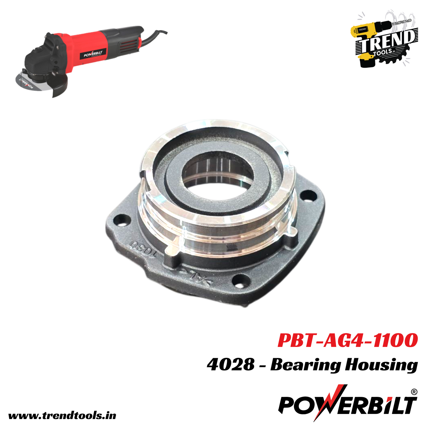 Bearing Housing for Powerbilt Angle Grinder PBT-AG4-1100 and PBT-AG5-1100