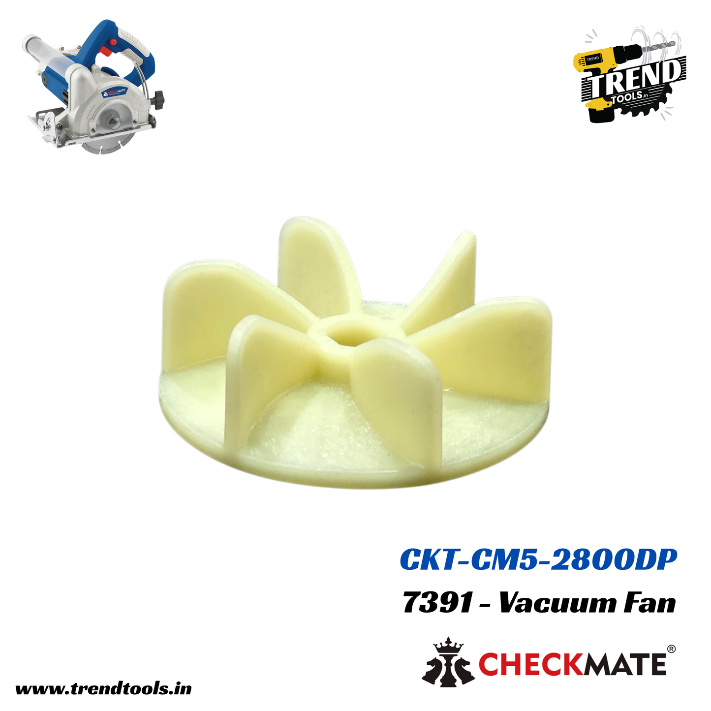 Vacuum Fan for Checkmate Marble Cutter (CKT-CM5-2800DP)
