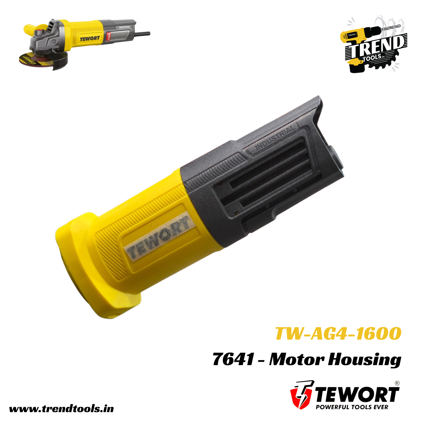 Motor Housing for Tewort 1600 Watts Angle Grinder (TW-AG4-1600)