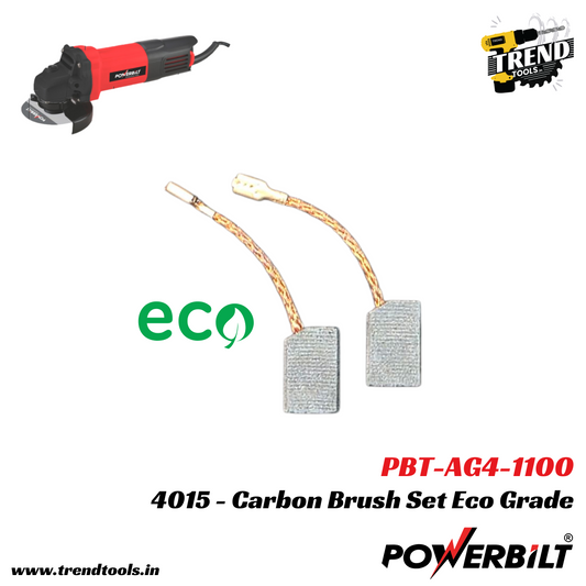 (Set of 2) Economic Grade Carbon Brush for Powerbilt Angle Grinder PBT-AG4-1100 and PBT-AG5-1100
