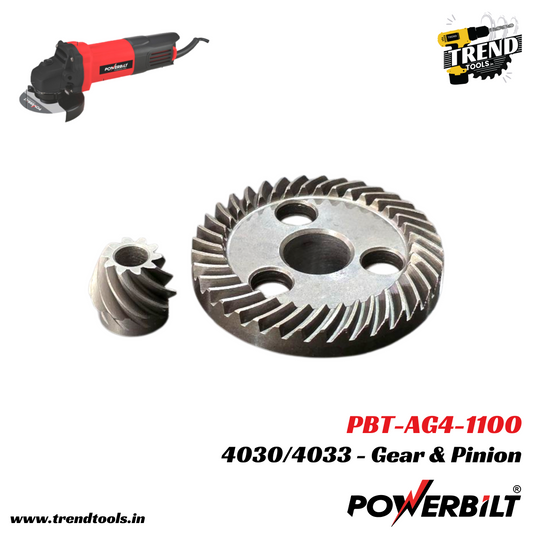Gear set for Powerbilt Angle Grinder PBT-AG4-1100 and PBT-AG5-1100