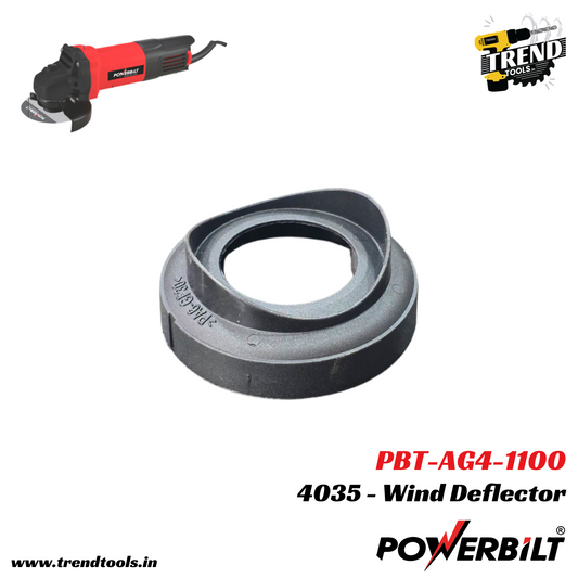 Baffle | Wind Deflector for Powerbilt Angle Grinder PBT-AG4-1100 and PBT-AG5-1100