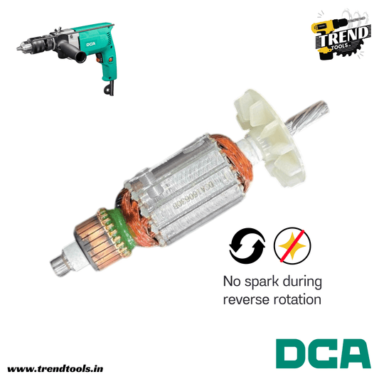 DCA Armature for Dongcheng | DCA | DCK Impact Drill DZJ03 - 13, also suitable for DU10 - Trend Tools