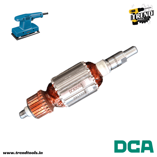 DCA Armature for Makita Orbital Sander 9035, also suitable for Dongcheng | DCA | DCK Orbital Sander DSB185 - Trend Tools