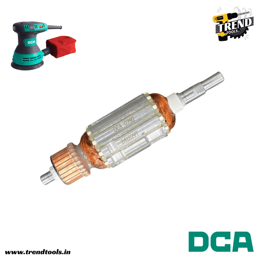 DCA Armature for Makita Sander BO5030 also suitable for Dongcheng | DCA | DCK Sander DSA125 - Trend Tools