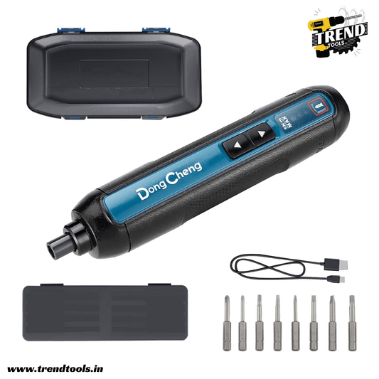 Dongcheng 4V Cordless Electric Screwdriver DCPL04 - 5 with USB Type C Charging - Trend Tools
