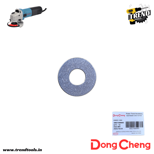 (Pack of 10) Dust Proof Washer / Shim for GWS6 - 100 models of all brands and DSM03 - 100A of Dongcheng|DCA|DCK - Trend Tools
