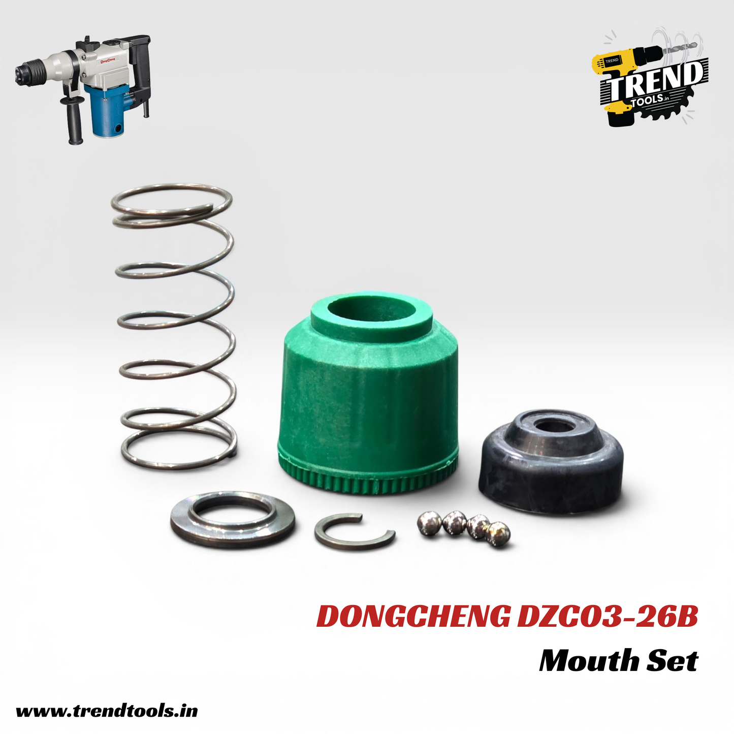 Mouth set | Protective Cap Set for Dongcheng Rotary Hammer (DZC03-26B)