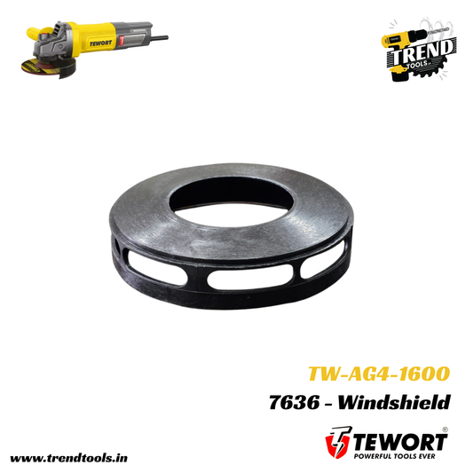 Baffle | Wind Deflector for Tewort 1600 Watts Angle Grinder (TW-AG4-1600)