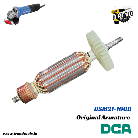 DCA Armature for Dongcheng 900 Watts Angle Grinder (DSM21-100B)