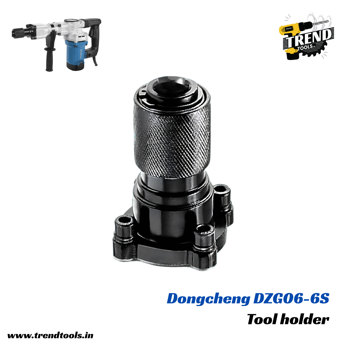 Tool Holder for Dongcheng 7kg Demolition Hammer (DZG06-6S)